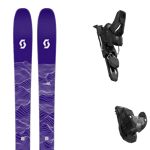 SCOTT Pack ski Scott Sea 116 Dark Purple/mint Green 25 + Fixations Homme Violet taille 174 2025