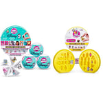 5 Surprise Mini Brands Disney Store Series 2 Mystery Capsule Collectible Toy - Combo Pack & Toy Mini Brands Series 3 Mystery Capsule Real Miniature Brands Collectable Toy