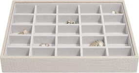 Stackers Putty Croc Textured Classic Medium Jewellery Box Trinkets Layer