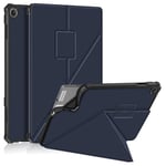 Lenovo Tab M10 (3. Gen) 10.1" (TB-328F/TB-328X) Fleksibelt Origami Flip Deksel - Blå