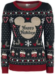 Mickey Mouse Happy Holidays Christmas jumper multicolour