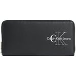 Portefeuille Calvin Klein Jeans  Compagnon  Ref 56075 BDS Noir 9*19*2 cm