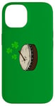 Coque pour iPhone 14 Bodhran St Patrick's Day Batteur Musicien irlandais