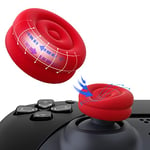 PlayVital Capuchon Manette pour ps4/ps5,Protection Joystick pour Xbox Series X/S,Capuchon de Joystick pour Xbox One/Elite Series 2,Capuchon de Stick Analogique pour Switch Pro Controller-Rouge Passion