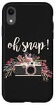 iPhone XR Oh Snap! Vintage Camera Photography Gift Case