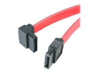 StarTech.com 6in SATA to Left Angle SATA Serial ATA Cable - 6in SATA Cable - left angle SATA Cable - angled SATA Cable - SATA-kabel - Serial ATA 150/300/600 - SATA (R) till SATA (R) - 15.2 cm - vänstervinklad kontakt - röd - för P/N: 25S22M2NGFFR, 25SAT22MSAT, S322M225R, SAT2M2NGFF25, SAT32M225, SAT32MSAT257