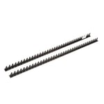 OEMTOOLS 22218 Organiseur de clés à rail, 2 pièces, plateau de clés noir, organisateur de tiroir à outils, clé pour tiroir de boîte à outils, trier n'importe quel outil