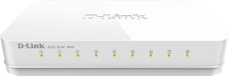 D-Link 8-Port Gigabit Easy Unmanaged Desktop Switch