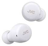 JVC Gumy Mini True Wireless Earbuds [Amazon Exclusive Edition], Bluetooth 5.1, Splash Protection (IPX4), Long Battery Life (up to 15 Hours) - HA-Z55T-W (White)