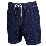 Regatta Hommes Hadden Boardshort Rapide II Short de Bain à Sec - Marine Anchor L