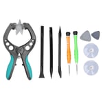 Kit D'outils De R&eacute;Paration De Jeu De Pinces D'ouverture D'&eacute;Cran De T&eacute;L&eacute;Phone 10 En 1 Pour Iphone 8/7/6s/6/5s/5