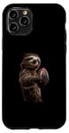 Coque pour iPhone 11 Pro Ballon de football américain paresseux