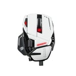 Mad Catz R.A.T 8 Fully Adjustable Gaming Mouse - White MR05DCINWH000-0