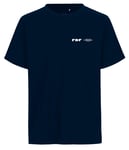 FDF Regular T-Shirt m/Brystlogo Marin M - Fri frakt