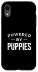 Coque pour iPhone XR Funny Puppy Dog Lover Powered by Puppies