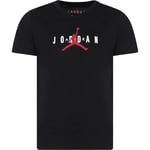 Jordan Nike T-Shirt M/c Noir/Rouge 85B922 Noir/Rouge 2-3 Anni