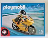 PLAYMOBIL Moto de course réf 5116 dès 4 ans