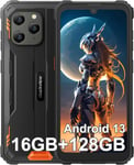 Blackview BV5300 Plus Rugged Smartphone Android 13, 16GB RAM+128GB ROM/2TB, 10W