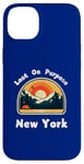 Coque pour iPhone 14 Plus Lost On Purpose Tenue de voyage de vacances New York