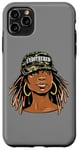 Coque pour iPhone 11 Pro Max Femme noire impertinente Histoire des Noirs Afro-Américains