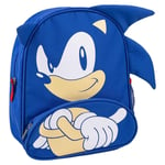 CERDÁ LIFE'S LITTLE MOMENTS Unisex Kid's Sonic School Bag Backpack, Multicolor, 