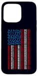 Coque pour iPhone 15 Pro Max Clavier électrique drapeau américain 4 juillet pour homme et femme