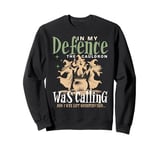 Magic in the Cauldron Funny Witchy Pagan Solstice Yule Magic Sweatshirt