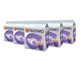 TASSIMO Milka Hot Chocolate Capsules Pods Refills T-Discs Pack of 5, 40 Drinks