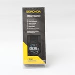 Sekonda 30180 GPS Smart Fitness Watch with Black Strap - New