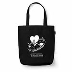 Grupo Erik BT21 Official Merchandise Tata Cotton Tote Bag - Cotton Shopping Bag - 14x15x4 inches | 37x39x10 cm - Canvas Bag - Cotton Bag - Gift Bag - BT21 Merchandise - BT21 Tata - Kawaii Bag