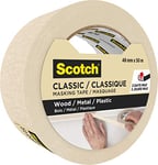 ScotchBlue 7100210868 Ruban de masquage classique, beige, 48 mm x 50 m