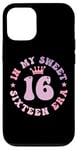 iPhone 12/12 Pro In My Sweet Sixteen Era 16th Birthday Groovy Retro 16th Case