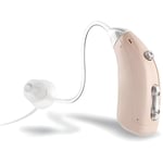 Appareil auditif numérique rechargeable BTE TWS, amplificateur de son, adulte, senior, or, oreille droite