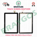 For Amazon Kindle Fire HD 8 10th Gen (2020) K72LL4 Alexa Touch Screen Digitizer