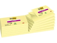 Post-It R350-12Sscy, Rektangel, Gul, Papper, 127 Mm, 76 Mm, 90 Ark