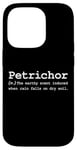 iPhone 14 Pro Petrichor Word Funny Poetic Nature Forest Rain Soil Love Fan Case