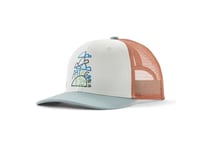 Patagonia Kids Trucker hat Clouds Birch White