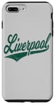 Coque pour iPhone 7 Plus/8 Plus Liverpool England Varsity SCRIPT Maillot de sport classique