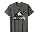 West Virginia Coal Rush Hard Hat Manufacturing Day Labor Day T-Shirt