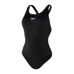 Speedo Maillot de Bain Eco Endurance + Power Cross Back pour Femme, Noir, 48/42