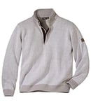 ATLAS FOR MEN - Pull Homme avec Col Montant Zippé - Confortable et Chaud - Pull d'hiver - Disponible en Grandes Tailles