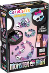 Lansay Cutie Stix - Ecrin Créatif Monster High - Fabrication de Bijoux Enfants - Dès 6 Ans, Multicouleur