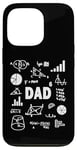 iPhone 13 Pro Dad 6 Times Dad of 6 Math Father to the 6th Power Case