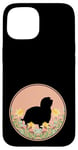 Coque pour iPhone 15 Coton De Tulear - Chien Maman Papa Floral Fleur Mignon Jolie