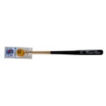 Baseball Bat Wood 28" Natural Black