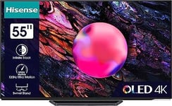 Hisense 55A85K 55" (140 cm) OLED TV, 4K Ultra HD, Smart-TV, Gris