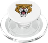 Cougar Panther Mountain Lion Puma Wildcat Cat Personnage PopSockets PopGrip pour MagSafe