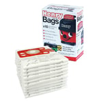 HENRY HOOVER HVR200 HVR200A HEPA FLO VACUUM BAGS X10 NVM-1CH NVM1C NVM1CH 604015