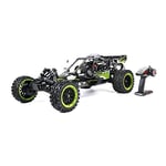 LOSA 2WD RC Petrol Buggy, 1/5 Gas Off Road Car Toy with 32CC Gasoline Engine for Adult, 2.4G Radio Controller Included,Green