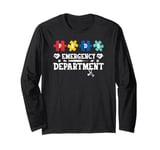 PEDS Emergency Department Pediatric Nurse ER Nursing Nurse Long Sleeve T-Shirt